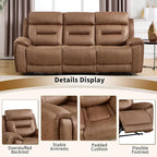 ANJ 2-Piece Oversied Faux Leather Power Recliner Sofa Set - Image 6