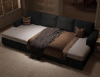 Belffin Modular Sectional Sleeper Sofa Bed - Image 6