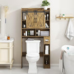 Vabches Over The Toilet Storage Cabinet, Farmhouse Storage Cabinet Over Toilet - Image 6
