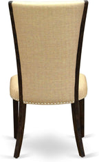 East West Furniture VEP7T03 Verona Parson Dining Chairs - Image 7