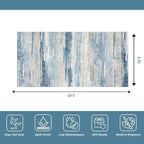 Kitchen Washable 3x6 Runner Rug - Image 2