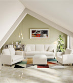 Welzona 83" Couches for Living Room, Teddy Sofa Couch, Comfy Sofas for Living - Image 8
