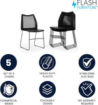 Flash Furniture Hercules Series Contoured Lobby Chairs - Image 4