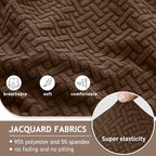 ALIECOM Recliner Sectional Couch Covers L Shape Stretch Corner Reclining - Image 4