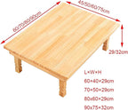 Folding Table, Korean Solid Wood Dining Table/Coffee Table/Study Table/Kang - Image 3