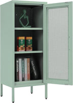 Slim Metal Storage Cabinet by Albad
