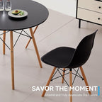 5-Piece 35.5" Round Dining Table Set, Small Kitchen Table Chairs Set of 4 - Image 6