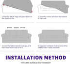 ZNSAYOTX Super Stretch Couch Cover Universal Sofa Covers - Image 9