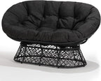 Bme Double Papasan Chair, 600lbs Capacity, Ergonomic Design, Soft Thick Fabric by Bme