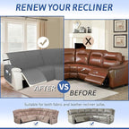 Arfntevss Recliner Sectional Couch Covers 1OO% Waterproof L Shape Sofa Cover - Image 6