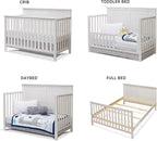 Sorelle Furniture Ashley Crib, Classic 4-in-1 Convertible Pannel Crib, Baby - Image 3