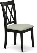 East West Furniture CLC-BLK-C Clarksville Dining Room Chairs - Image 5