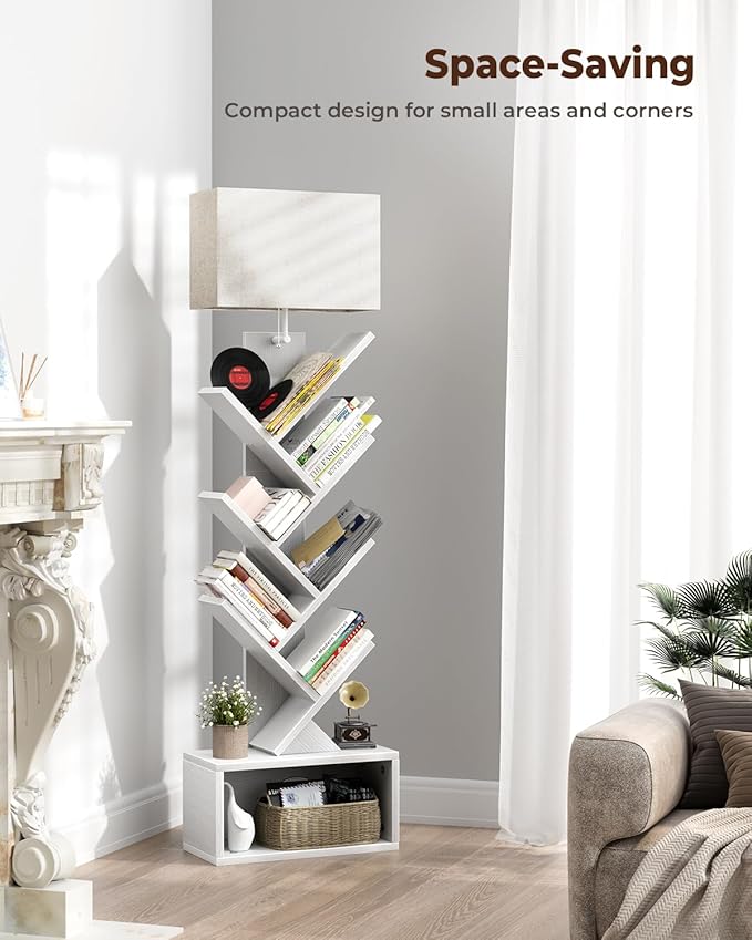 Evermagin 6 Tier Tree Bookshelf - Image 6
