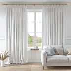 QDWIS Boho Wood Curtain Rods for Windows 28 to 48 inch, Rustic Decorative - Image 2