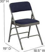 Flash Furniture Hercules Series Sheldon Metal Folding Chairs - Image 3