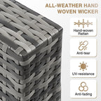Aoxun Patio Furniture Sets, 12-Piece Outdoor Patio Furniture - Image 5