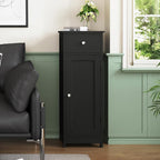 Iwell Bathroom Storage Cabinet, Small Bathroom Floor Cabinet - Image 6