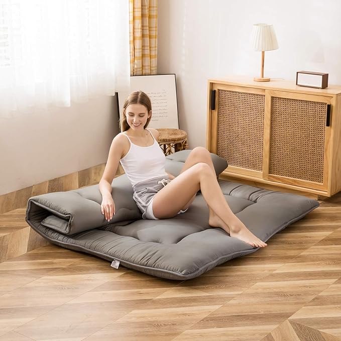 MAXYOYO Japanese Shiki Futon Mattress Floor Mattress Thicken Tatami Mat - Image 7