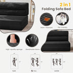 JUIKURY Folding Sofa Bed, Convertible Sleeper Chair - Image 7