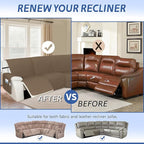 Arfntevss Recliner Sectional Couch Covers Waterproof L Shape Sofa Cover - Image 6
