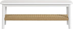 Alaterre Furniture Calais 48 Inch Solid Wood Entryway Bench - Image 7
