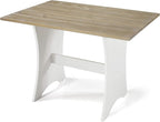 Linon Home Decor Products Sadie Antique White Kitchen Nook - Image 9