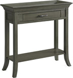 Topol Tray Edge Solid Wood Console Table - Image 4