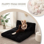 Folding Sofa Bed, Convertible Sleeper Chair - Image 5