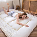 MAXYOYO Japanese Floor Mattress Futon Mattress, Thicken Sleeping Pad Foldable - Image 7