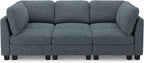 Belffin 86.2" Sectional Sleeper Sofa Bed - Image 9