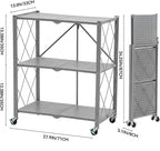 BRIAN & DANY 3-Tier Foldable Storage Shelves - Image 3