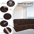 100% Waterproof Sectional Recliner Couch Covers - Image 5