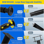 4 PCS Adjustable Height Bed Support Legs - Image 3