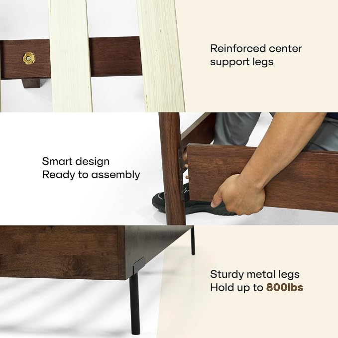 Acacia Frida Queen Size Bed Frame - Image 6
