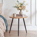 VECELO Modern Side Table, Round Small End Table, Exclusively Designed by VECELO