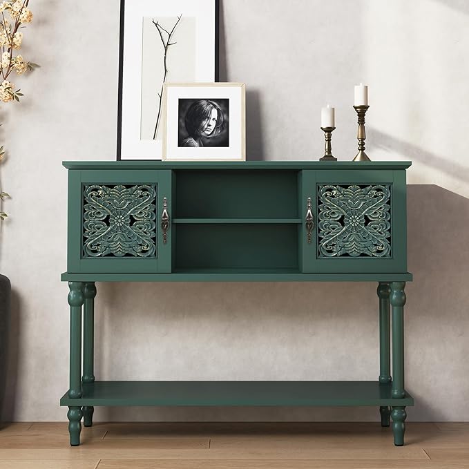 ARTPOWER Vintage Console Table by PowerofArtBetterforLife