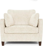 Luxury Oversized Accent Chair, 40.9" Upholstered Piping Single Armchairs - Image 9