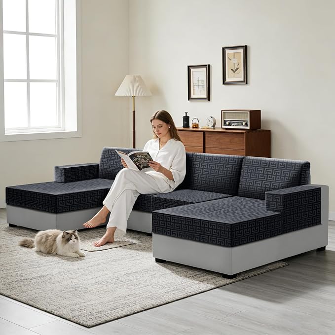 UNBBRRL Stretch Couch Cushion Cover - Image 6