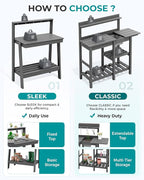 SERWALL Potting Bench Outdoor - Image 2