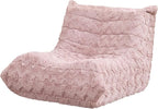 Hobestluk Bean Bag Chair with Memory Foam Ultra Soft Faux Fur Fabric Ergonomic - Image 3