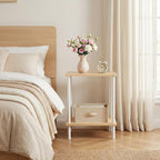 HOOBRO End Tables Set of 2, Small Side Table, Nightstand - Image 4