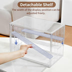 Display Case for Collectibles 4 Layer Updated Adjustable Acrylic Display Case - Image 2