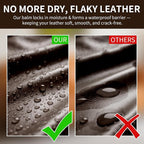 Leather Recoloring Balm and Scratch Repair Kit, Dark Brown Leather Restorer - Image 4