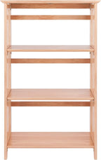 Winsome Mission Beech Wood 4-Tier Shelf - Image 4