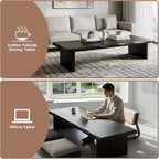Wooden Japanese Floor Table, Floor Table - Image 4