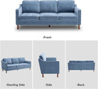 Kingfun Living Room Furniture Sets, 3 Seater Couch, Armchair and Loveseat - Image 8