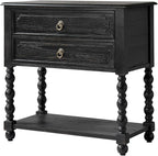 HULALA HOME Farmhouse Storage End Table - Image 8