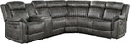 Lexicon Reclining Sectional Couches - Image 6