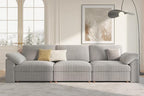 EASE MOOSE Sectional Modular Sofa, Comfty 3 Seat Cloud Couch, FSC Certified - Image 4