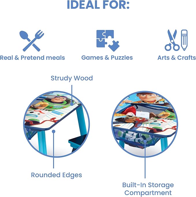 Delta Children Kids Table and Chair Set - Image 5
